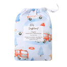 Snuggle Hunny Fitted Bassinet Sheet and Change Pad Cover - To the Rescue