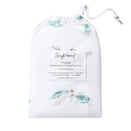 Snuggle Hunny Fitted Bassinet Sheet and Change Pad Cover - Turtle Organic