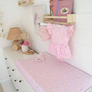 Snuggle Hunny Fitted Bassinet Sheet and Change Pad Cover - Twinkle