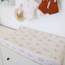 Snuggle Hunny Fitted Bassinet Sheet and Change Pad Cover - Up & Away