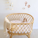 Snuggle Hunny Fitted Bassinet Sheet and Change Pad Cover - Up & Away