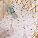Snuggle Hunny Fitted Bassinet Sheet and Change Pad Cover - Woodland Tales