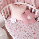 Snuggle Hunny Fitted Cot Sheet - Alice's Tea Party