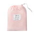 Snuggle Hunny Fitted Cot Sheet - Baby Pink Organic