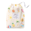 Snuggle Hunny Fitted Cot Sheet - Beach Fun