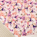 Snuggle Hunny Fitted Cot Sheet - Blushing Beauty