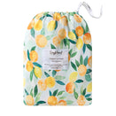 Snuggle Hunny Fitted Cot Sheet - Citrus Squeeze