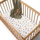 Snuggle Hunny Fitted Cot Sheet - Dragon