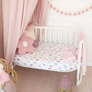 Snuggle Hunny Fitted Cot Sheet - Fairy Garden