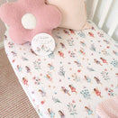 Snuggle Hunny Fitted Cot Sheet - Fairy Garden