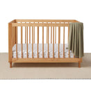 Snuggle Hunny Fitted Cot Sheet - Garden Friends Organic