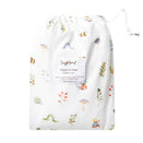 Snuggle Hunny Fitted Cot Sheet - Garden Friends Organic