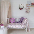 Snuggle Hunny Fitted Cot Sheet - Isla