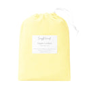 Snuggle Hunny Fitted Cot Sheet - Lemon Sorbet