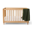 Snuggle Hunny Fitted Cot Sheet - Milk Organic