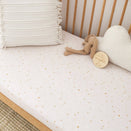 Snuggle Hunny Fitted Cot Sheet - Stardust