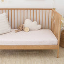 Snuggle Hunny Fitted Cot Sheet - Stardust