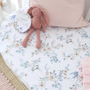 Snuggle Hunny Fitted Cot Sheet - Sweet Swallows