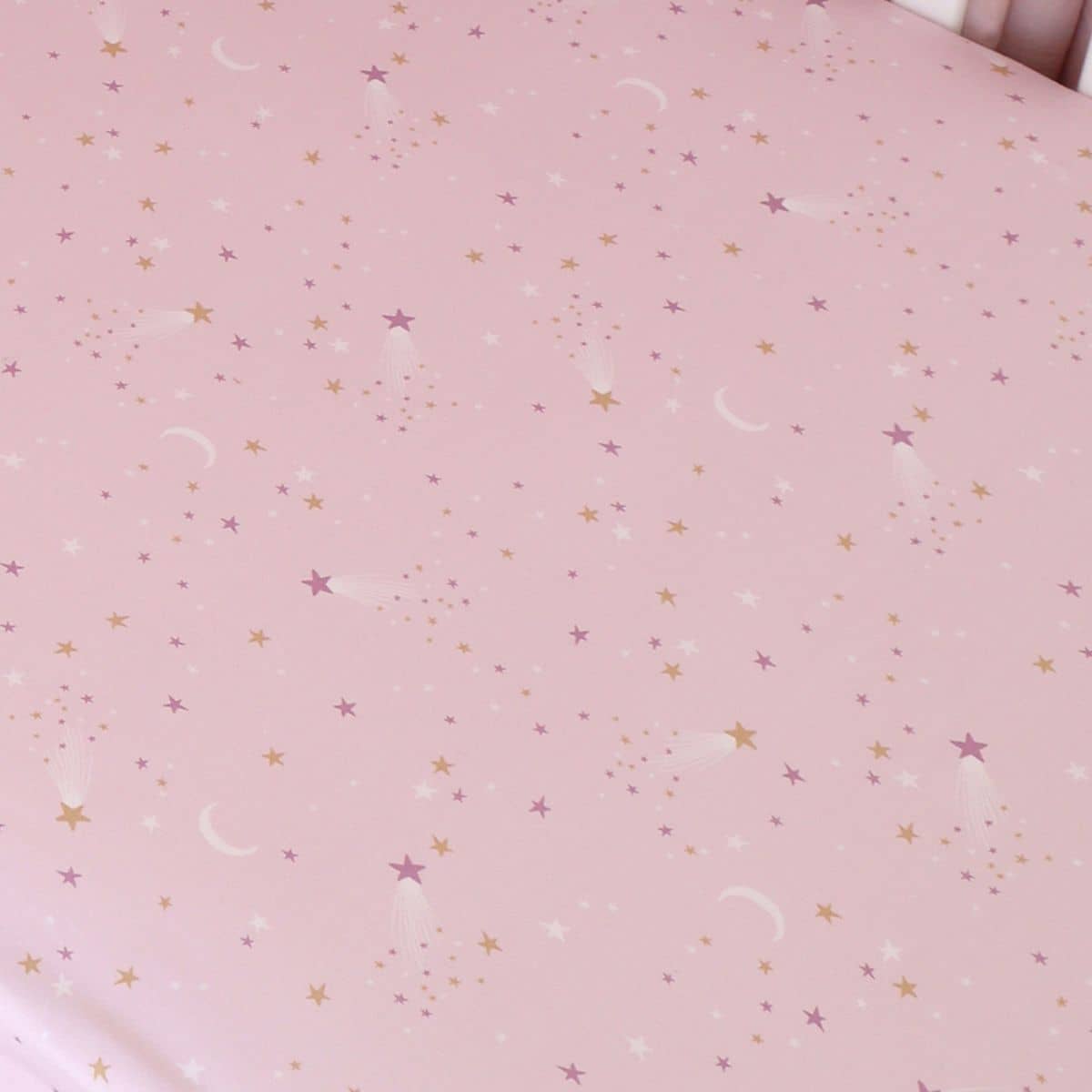 Snuggle Hunny Fitted Cot Sheet - Twinkle