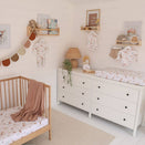 Snuggle Hunny Fitted Cot Sheet - Woodland Tales