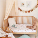 Snuggle Hunny Fitted Cot Sheet - Woodland Tales