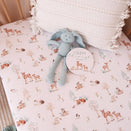 Snuggle Hunny Fitted Cot Sheet - Woodland Tales