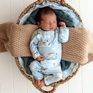 Snuggle Hunny Growsuit - Taking Flight - Newborn