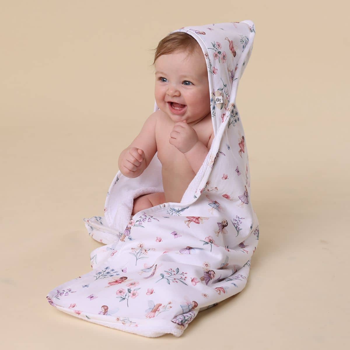 Snuggle Hunny Hooded Baby Towel - Fairy Garden