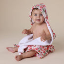 Snuggle Hunny Hooded Baby Towel - Strawberry