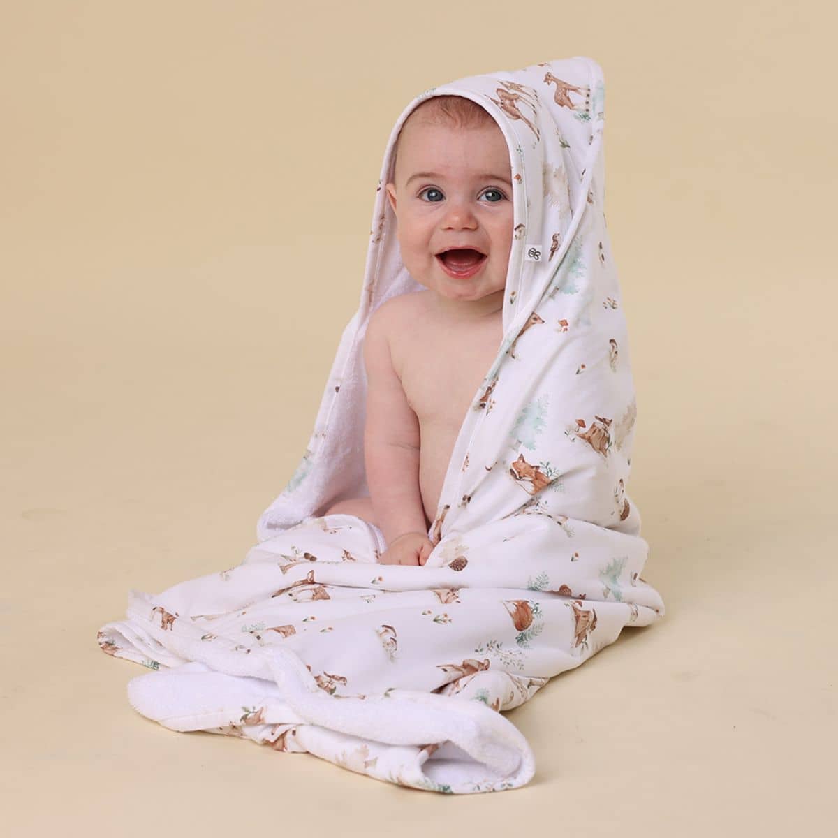 Snuggle Hunny Hooded Baby Towel - Woodland Tales