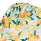 Snuggle Hunny Jersey Wrap with Matching Headwear - Citrus Squeeze