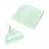 Snuggle Hunny Jersey Wrap with Matching Headwear - Mint