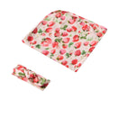 Snuggle Hunny Jersey Wrap with Matching Headwear - Strawberry
