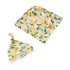 Snuggle Hunny Jersey Wrap with Matching Headwear - Sunny Citrus