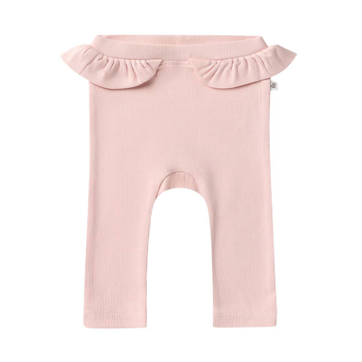 Snuggle Hunny Pants with Frill - Baby Pink