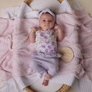 Snuggle Hunny Pants with Frill - Lavender
