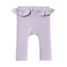 Snuggle Hunny Pants with Frill - Lavender