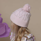 Snuggle Hunny Knit Beanie - Blush Pink