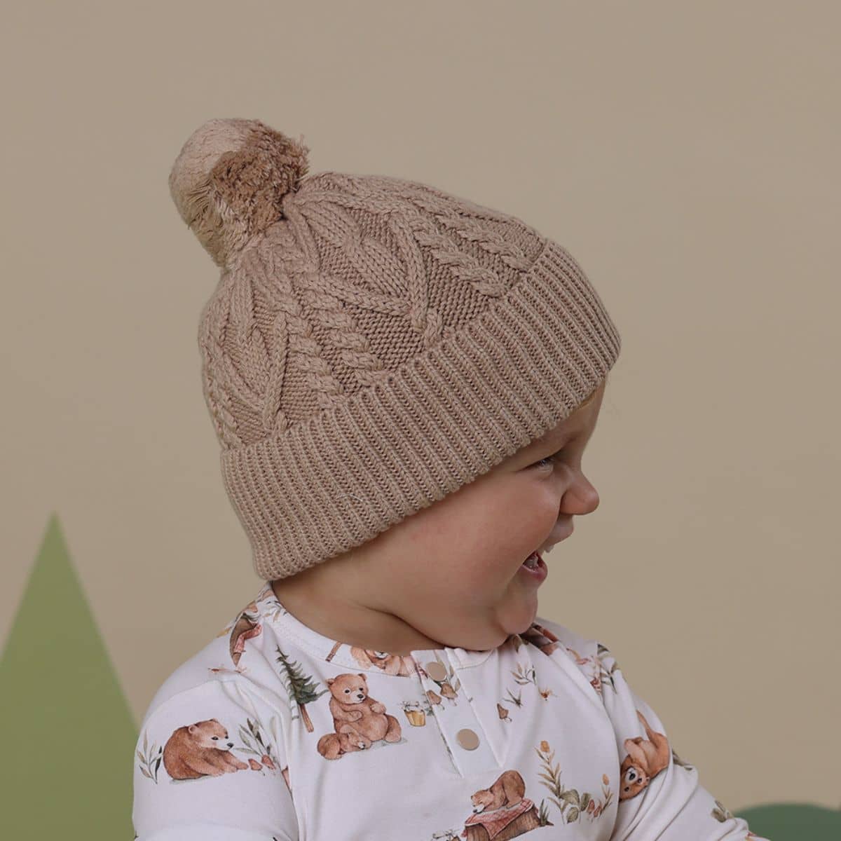 Snuggle Hunny Knit Beanie - Hazelnut