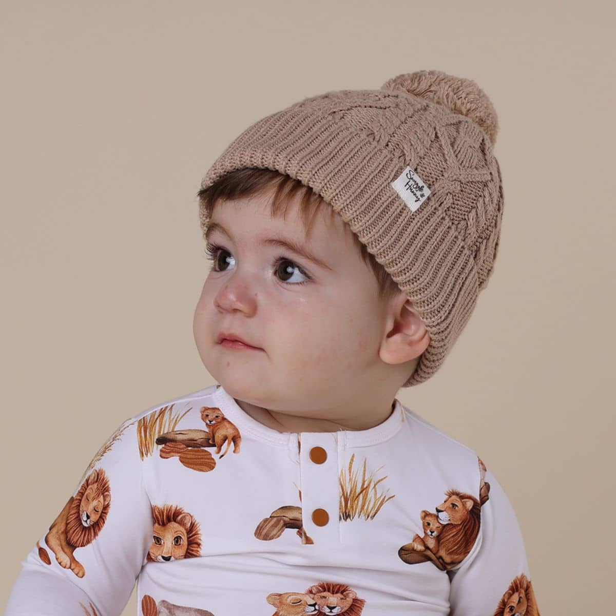 Snuggle Hunny Knit Beanie - Hazelnut