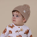 Snuggle Hunny Knit Beanie - Hazelnut
