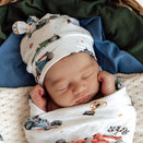 Snuggle Hunny Knotted Beanie - Little Racers
