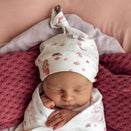 Snuggle Hunny Knotted Beanie - Mermaid