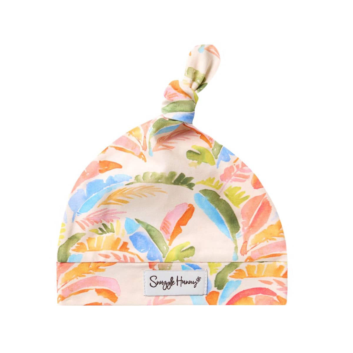 Snuggle Hunny Knotted Beanie - Summer Palm