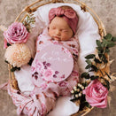Snuggle Hunny Large Organic Muslin Wraps - Blushing Beauty / Dusk / Fairytale