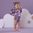Snuggle Hunny Long Sleeve Bodysuit - Midnight Swan
