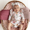 Snuggle Hunny Long Sleeve Dress - Birds & Blooms