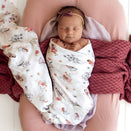 Snuggle Hunny Muslin Wrap - Fairy Garden