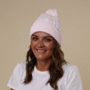 Snuggle Hunny Adult Knit Beanie - Blush Pink