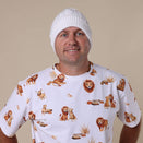 Snuggle Hunny Adult Knit Beanie - White
